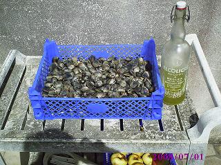 mes bon fruits de mer avec un bon limoncello